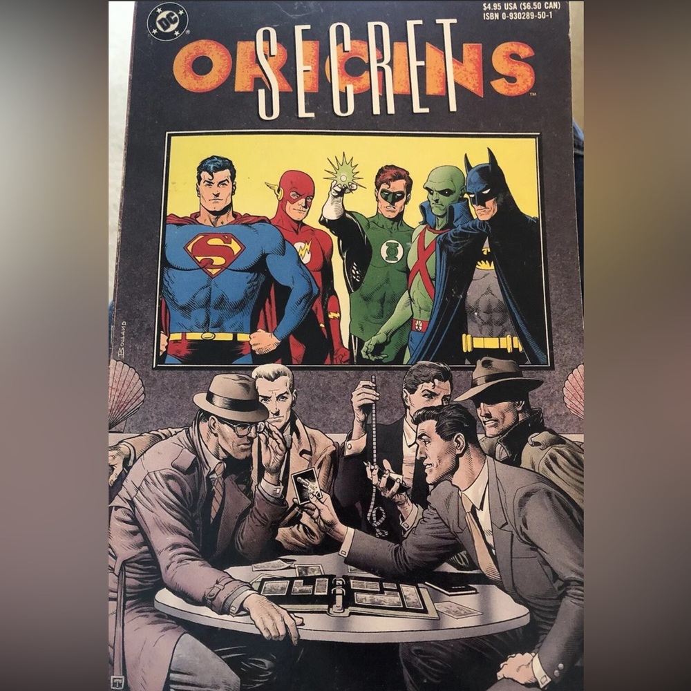 DC Comics 1st edition Secret Origins Paperback graphic novel 1st Print 1989